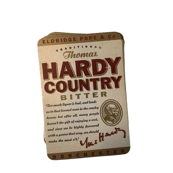 Thomas Hardy Country Bitter Bar Coasters Lot of 101 Unused - Picture 1 of 4